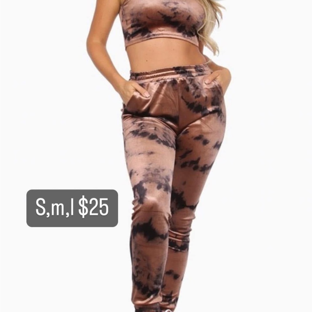 Tie-Dye Two-Piece Set